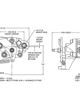 Wilwood Clear Anodize Right Hand HE1 Hydra-Electric Caliper                                     - 120-17080 - Image 3