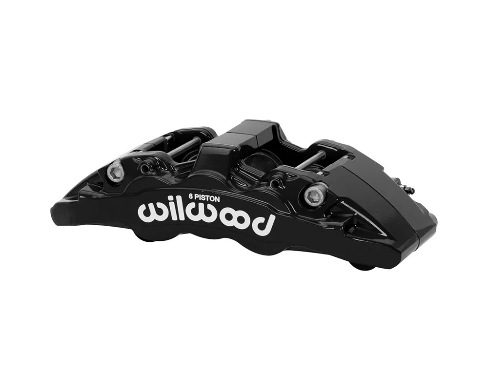 Wilwood Left Hand Black 6.52" AeroDM Lug Mount Caliper Ford Bronco | Ranger - 120-17295-BK