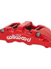 Wilwood Right Hand Red 5.06" AeroDM Lug Mount Caliper Ford Bronco | Ranger                                     - 120-17431-RD - Image 2