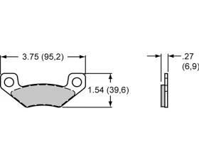 Wilwood Left Hand Black MC4 Mechanical Caliper