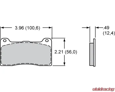 Wilwood Universal Black Narrow Dynapro Radial Mount Caliper - 120-17565-BK