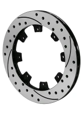 Wilwood 11.38" Drilled & Slotted Rotors Black Caliper Powerlite-MC4 Rear Parking Brake Kit Porsche 914 1970-1976                                     - 140-17475-D - Image 6