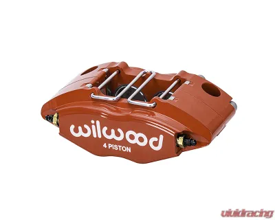 Wilwood 11.38" Slotted Rotors Red Caliper Powerlite-MC4 Rear Parking Brake Kit Porsche 914 1970-1976 - 140-17475-R