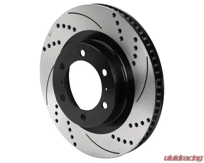 Wilwood Red Slotted 13.38" AERO6-DM Direct-Mount Truck Front Brake Kit Ford Bronco 2021-2024 - 140-17512-DR