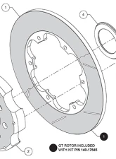 Wilwood Drilled & Slotted 10.85" Promatrix Rear Replacement Rotor Kit Mazda Miata 2001-2005                                     - 140-17644-D - Image 4