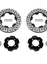 Wilwood Drilled & Slotted 10.85" Promatrix Rear Replacement Rotor Kit Mazda Miata 2001-2005                                     - 140-17644-D - Image 2