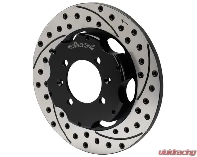 Wilwood Drilled & Slotted 10.85" Promatrix Rear Replacement Rotor Kit Mazda Miata 2001-2005 - 140-17644-D