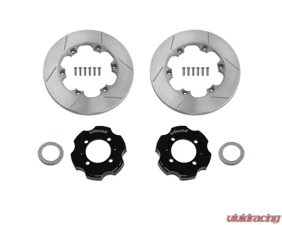 Wilwood Slotted Promatrix Rear Replacement Rotor Kit Mazda Miata 2001-2005 - 140-17645