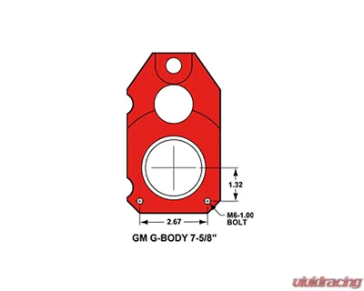 Wilwood 12.88" Slotted Rotors Red Caliper Forged Narrow Superlite 4R Rear Parking Big Brake Kit - 140-17658-R