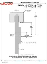 Wilwood SLC56 Front Replacement 12.8" Drilled & Slotted Rotor & Black Caliper Kit Chevrolet Corvete 2005-2013                                     - 140-17671-D - Image 4