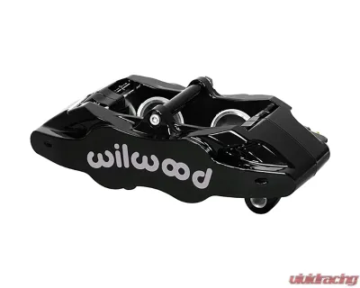 Wilwood SLC56 Front Replacement 12.8" Drilled & Slotted Rotor & Black Caliper Kit Chevrolet Corvete 2005-2013 - 140-17671-D