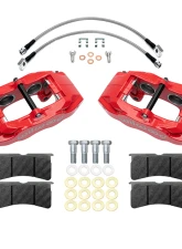Wilwood SLC56 Front Replacement Red Caliper Kit Chevrolet Corvette C5 | Z06 1997-2004                                     - 140-17665-R - Image 2