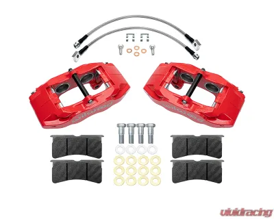 Wilwood SLC56 Front Replacement Red Caliper Kit Chevrolet Corvette C5 | Z06 1997-2004 - 140-17665-R