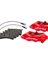 Wilwood SLC56 Front Replacement Red Caliper Kit Chevrolet Corvette C5 | Z06 1997-2004                                     - 140-17665-R - Image 5