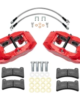 Wilwood DPC56 Rear Replacement Red Caliper Kit Chevrolet Corvette C5 | Z06 1997-2004                                     - 140-17666-R - Image 2