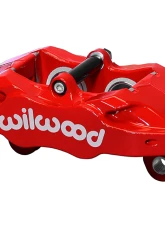Wilwood DPC56 Rear Replacement 12.01" Drilled & Slotted Rotors & Red Caliper Chevrolet Corvete 1997-2004                                     - 140-17670-DR - Image 5