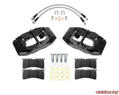 Wilwood SLC56 Front Replacement Black Caliper Kit Chevrolet Corvete 2005-2013 - 140-17667-BK