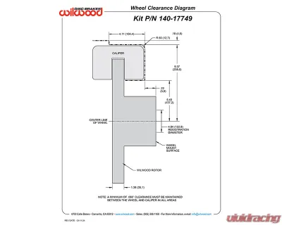 Wilwood 16" Slotted Rotors Black Calipers TX6R Truck Rear Big Brake Kit - 140-17749