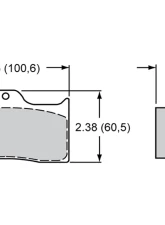 Wilwood Smartpad BP-35 7112 Brake Pads                                     - 150-35-7112K - Image 2