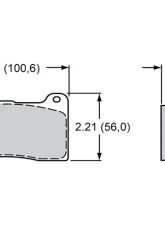Wilwood Smartpad BP-35 7812 Brake Pads                                     - 150-35-7812K - Image 2
