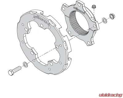 Wilwood 7.18 Dynamic Lug Mount XRZ Sprint Inboard Hub Kit - 270-17650