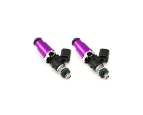 Injector Dynamics ID1050X Injectors 14mm Purple Adapter Top Set of 2 Mazda RX-7 1993-1995