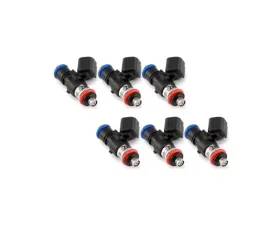 Injector Dynamics 1050cc 34mm Length No Adaptor Top 15mm Orange Lower O-Ring Fuel Injectors (Set of 6)