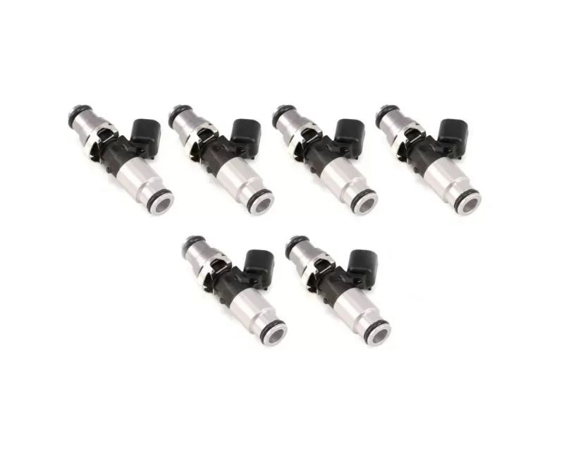 Injector Dynamics 2600X 14mm Top & Bottom Adapter Fuel Injector (Set of 6) Audi | VW VR6 Models (12 valve) - 2600.60.14.14B.6
