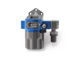 Injector Dynamics Black Inlet or Outlet Adaptor for F750 Fuel Filter 8AN Male