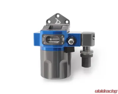 Injector Dynamics Black Inlet or Outlet Adaptor for F750 Fuel Filter 8AN Male - 920-08-08-2