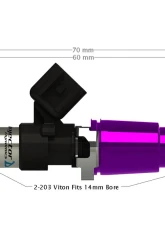 Injector Dynamics ID1750-XDS Fuel Injector BMW | Buick | Holden | Nissan | Pontiac | Porsche | Toyota 1990-2019                                     - 1750.60.14.14.6 - Image 2