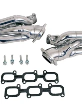 BBK Performance Parts 1-5/8 Shorty Exhaust Headers Polished Silver Ceramic Ford Mustang V6 2011-2017                                     - 14420 - Image 5