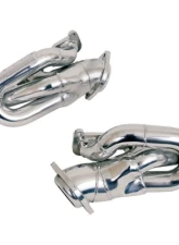 BBK Performance Parts 1-5/8 Shorty Exhaust Headers Polished Silver Ceramic Ford Mustang V6 2011-2017                                     - 14420 - Image 2