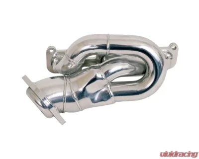 BBK Performance Parts 1-5/8 Shorty Exhaust Headers Polished Silver Ceramic Ford Mustang V6 2011-2017 - 14420