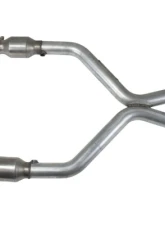 BBK Performance Parts High Flow Catted Short X-Pipe Ford Mustang V6 2011-2014                                     - 1461 - Image 2