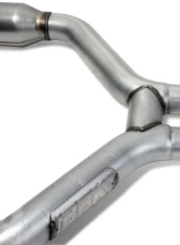 BBK Performance Parts High Flow Catted Short Mid H-Pipe For Long Tubes Ford Mustang V6 2015-2017                                     - 1465 - Image 3