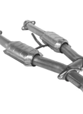 BBK Performance Parts 2-1/2 Inch Short Catted H-Pipe Ford Mustang 5.0L 1979-1993                                     - 1509 - Image 3