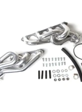 BBK Performance Parts 1-5/8 Shorty Equal Length Exhaust Headers Polished Silver Ceramic Ford Mustang 5.0 1986-1993                                     - 15120 - Image 4