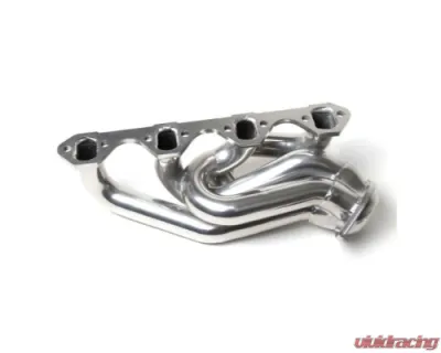 BBK Performance Parts 1-5/8 Shorty Equal Length Exhaust Headers Polished Silver Ceramic Ford Mustang 5.0 1986-1993 - 15120
