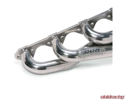 BBK Performance Parts 1-5/8 Shorty Exhaust Headers Polished Silver Ceramic Ford Mustang 5.0L 1986-1993 - 15150