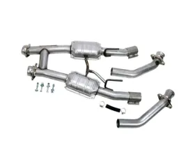 BBK Performance Parts 2-1/2 High Flow Catted H-Pipe Ford Mustang 5.0L 1986-1993