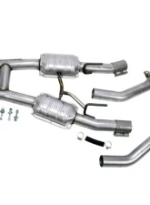BBK Performance Parts 2-1/2 High Flow Catted H-Pipe Ford Mustang 5.0L 1986-1993                                     - 1521 - Image 5
