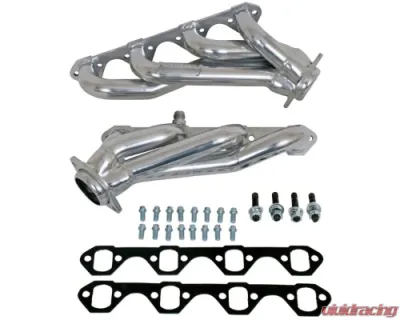 BBK Performance Parts 1-5/8 Shorty Exhaust Headers Polished Silver Ceramic Ford Mustang GT 5.0 1994-1995 - 15250