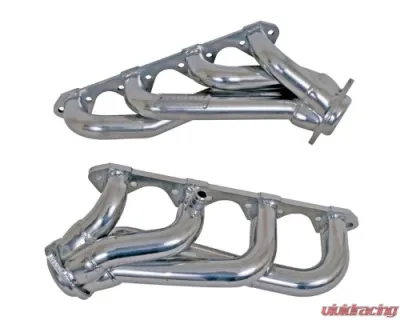 BBK Performance Parts 1-5/8 Shorty Exhaust Headers Polished Silver Ceramic Ford Mustang GT 5.0 1994-1995 - 15250
