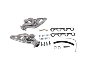 BBK Performance Parts 1-5/8 Shorty Equal Length Exhaust Headers Polished Silver Ceramic Ford Mustang 5.0 1994-1995