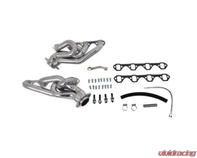 BBK Performance Parts 1-5/8 Shorty Equal Length Exhaust Headers Polished Silver Ceramic Ford Mustang 5.0 1994-1995 - 15290