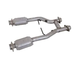 BBK Performance Parts 2-1/2 Short Catted Mid H-Pipe Ford Mustang GT Cobra 1996-2004
