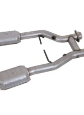 BBK Performance Parts 2-1/2 Short Catted Mid H-Pipe Ford Mustang GT Cobra 1996-2004                                     - 1538 - Image 6