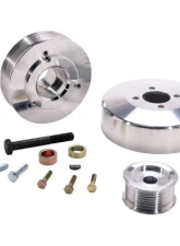 BBK Performance Parts Billet Aluminum Underdrive Pulley Kit Ford F Series Truck 4.6 5.4 1997-2004                                     - 15550 - Image 4
