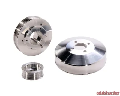 BBK Performance Parts Billet Aluminum Underdrive Pulley Kit Ford F Series Truck 4.6 5.4 1997-2004 - 15550